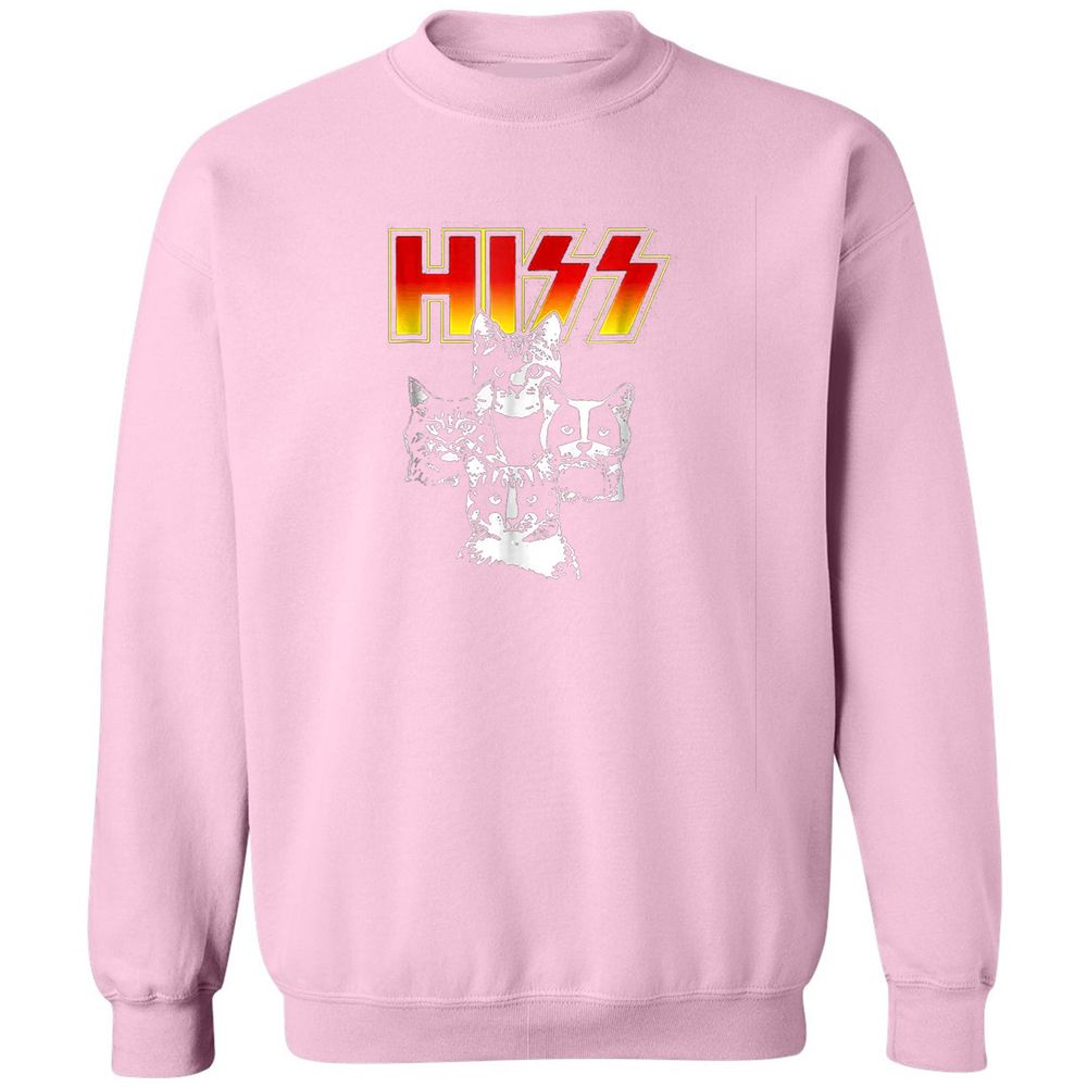 Classic Unisex Sweatshirt - P758QQPV - Light Pink - 3