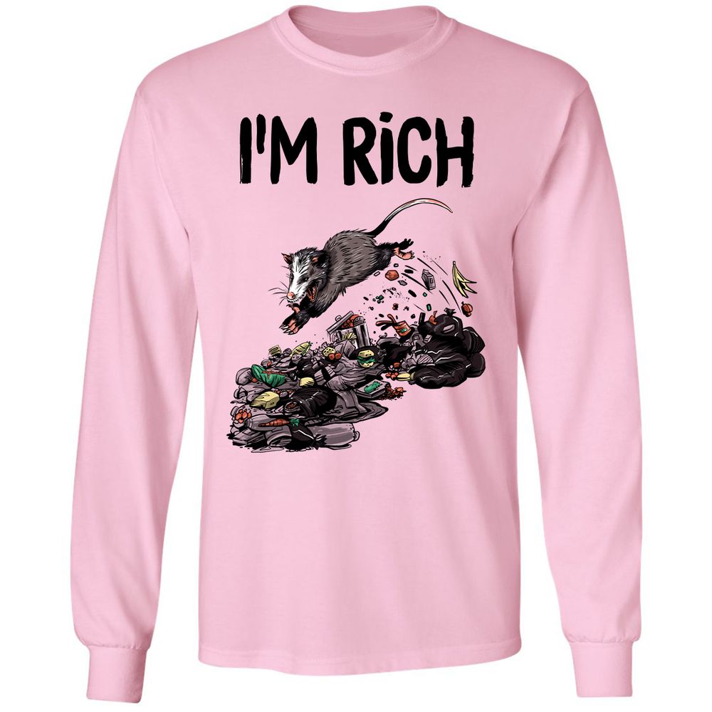 Long Sleeve T-Shirt - KTV3M69T - Light Pink - 3