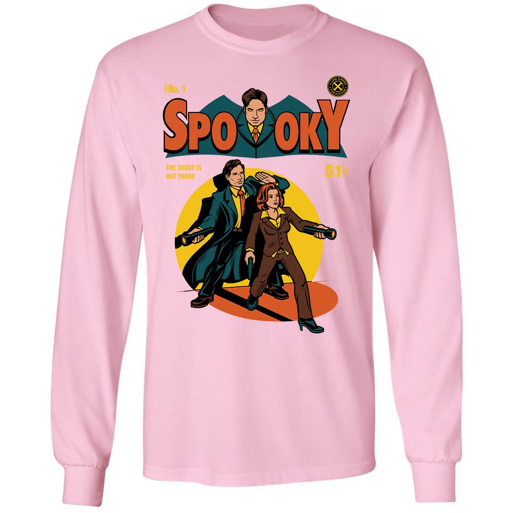 Long Sleeve T-Shirt - E7E5UJLV - Light Pink - 3