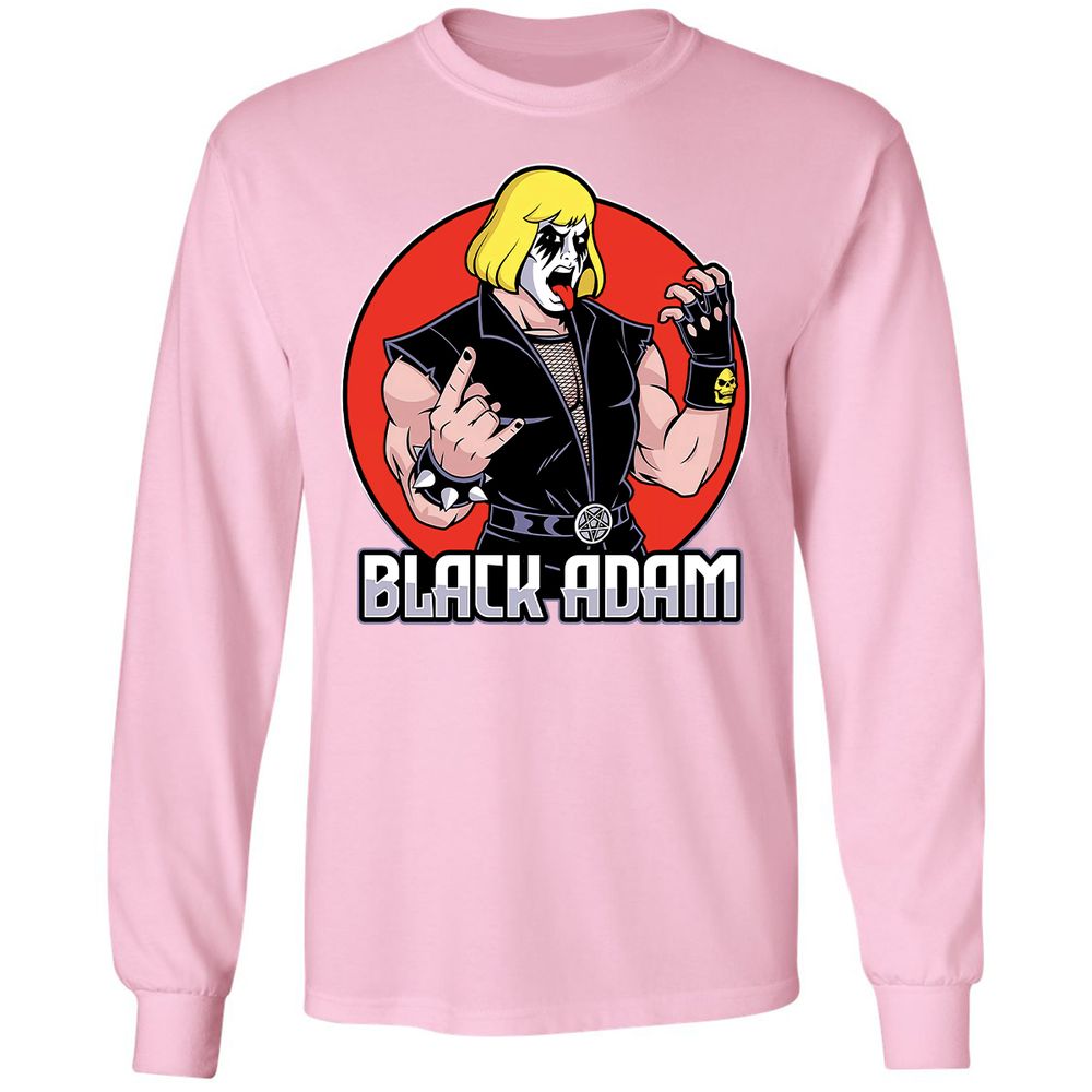 Long Sleeve T-Shirt - FHLRQHTU - Light Pink - 3