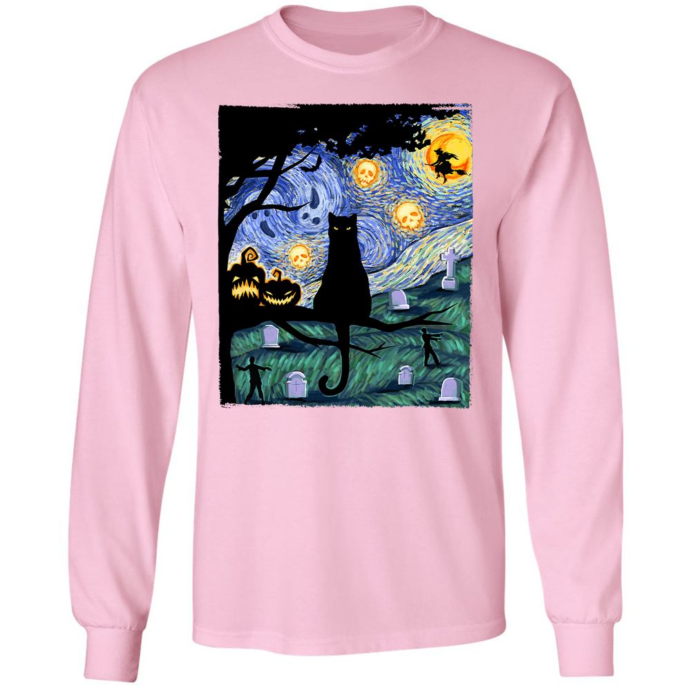 Long Sleeve T-Shirt - SJQ3LV63 - Light Pink - 3