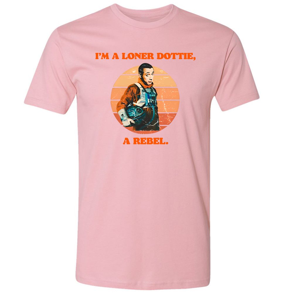 I'm a loner dottie a rebel - Light Pink - 3