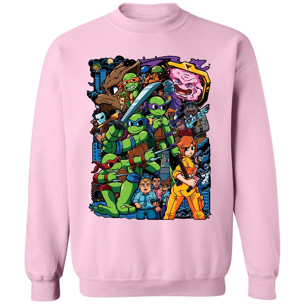 Classic Unisex Sweatshirt - 5MNREMDE - Light Pink - 3