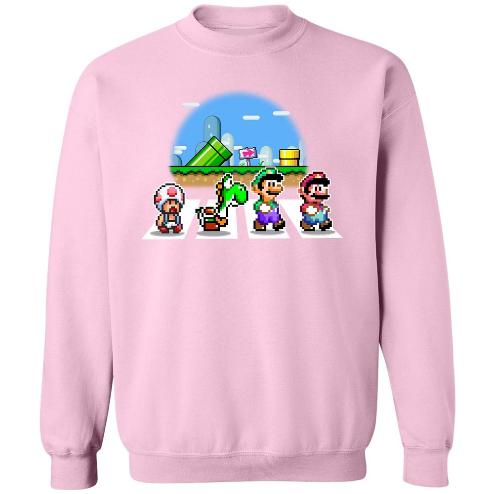 Classic Unisex Sweatshirt - K5YFV69U - Light Pink - 3