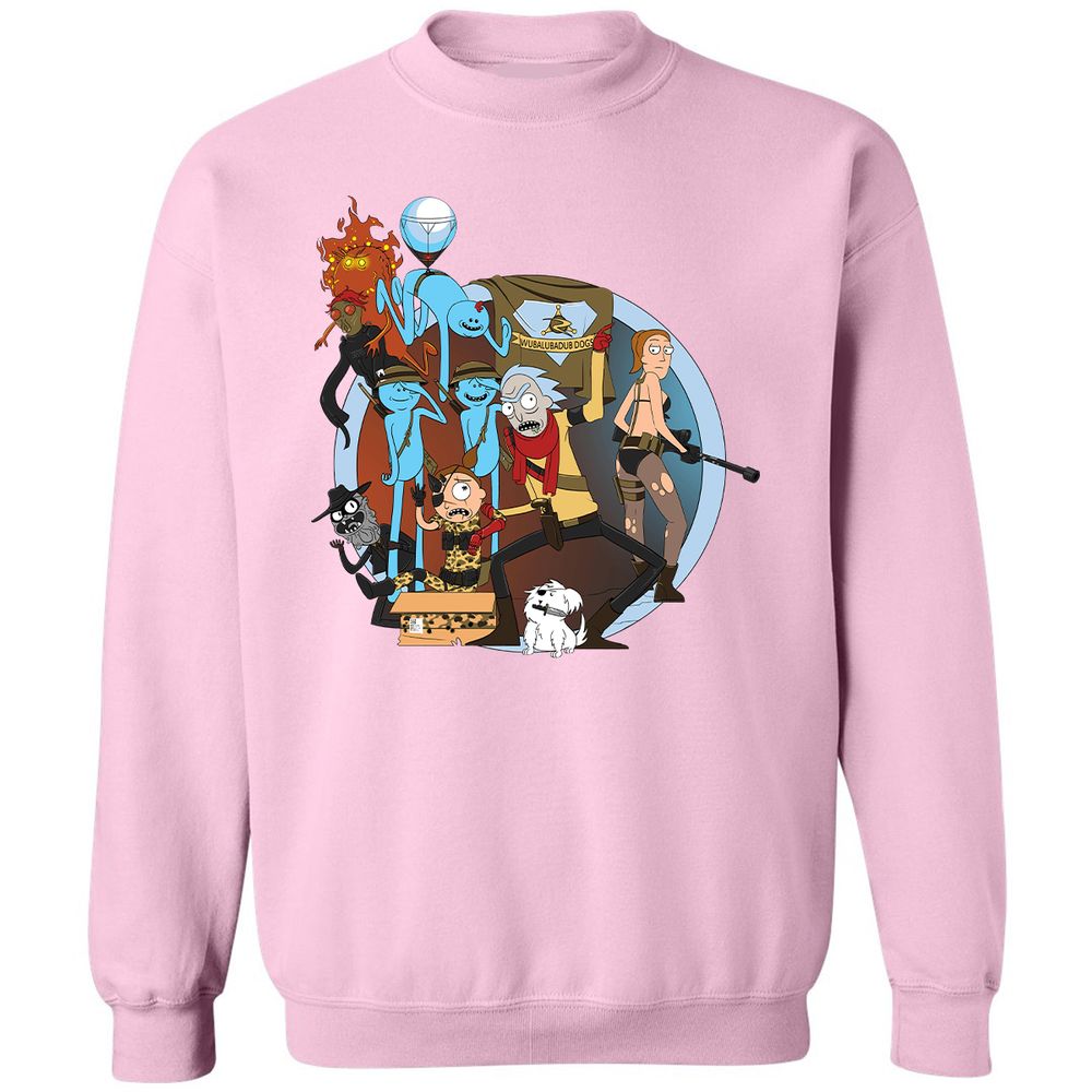 Classic Unisex Sweatshirt - KLD74DWV - Light Pink - 3