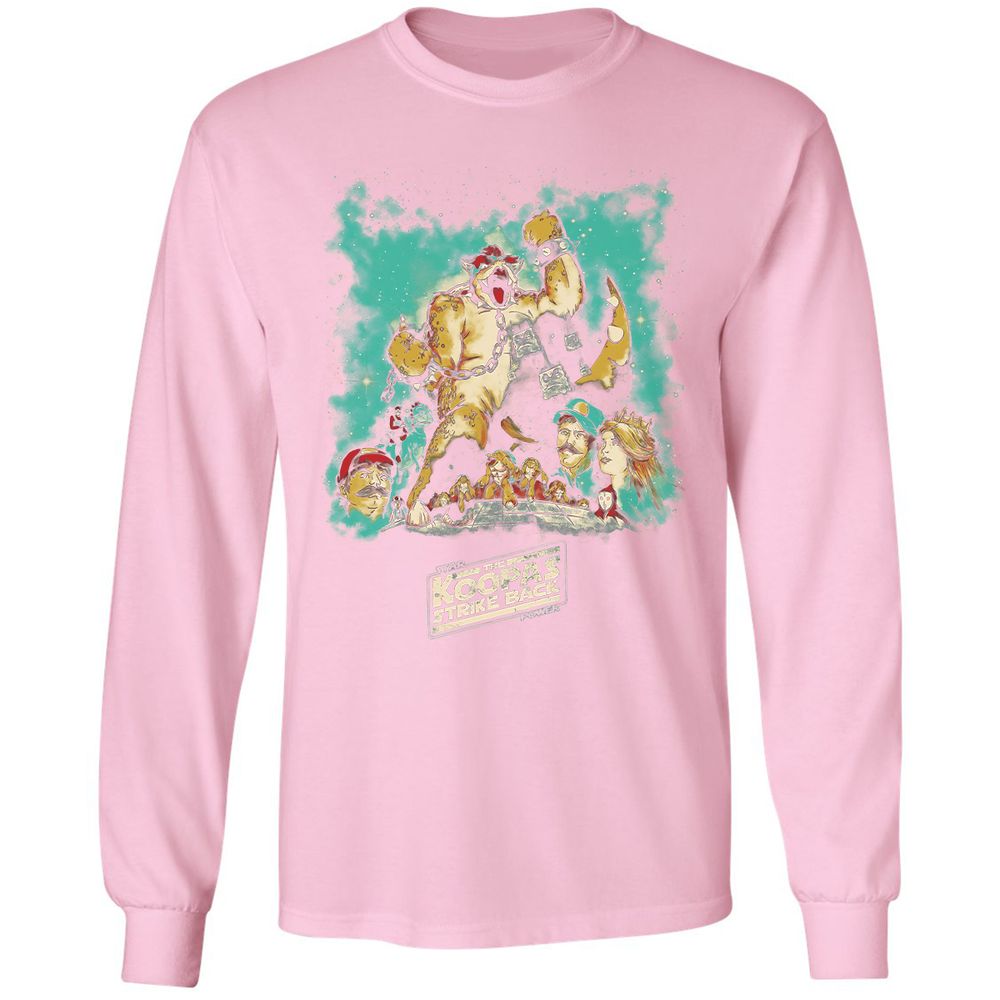 Long Sleeve T-Shirt - A1R6EWCD - Light Pink - 3