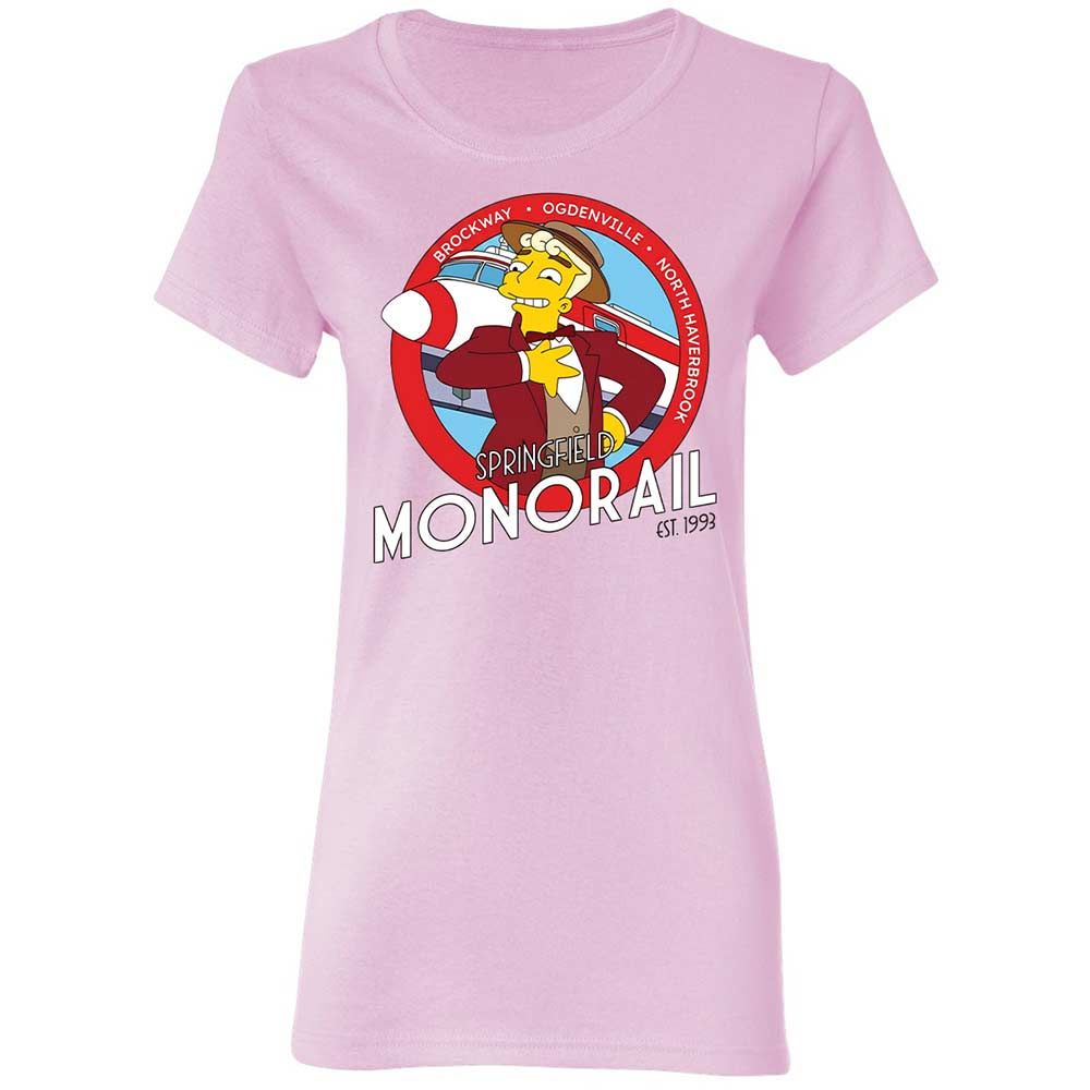 Springfield Monorail - Light Pink - 3