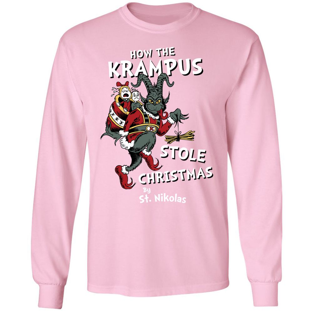 Long Sleeve T-Shirt - FF6GG9C9 - Light Pink - 3