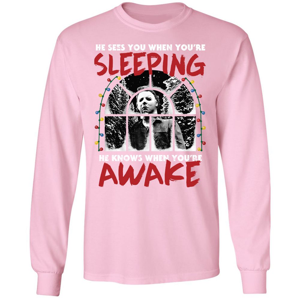 Long Sleeve T-Shirt - UN4H8UPA - Light Pink - 3