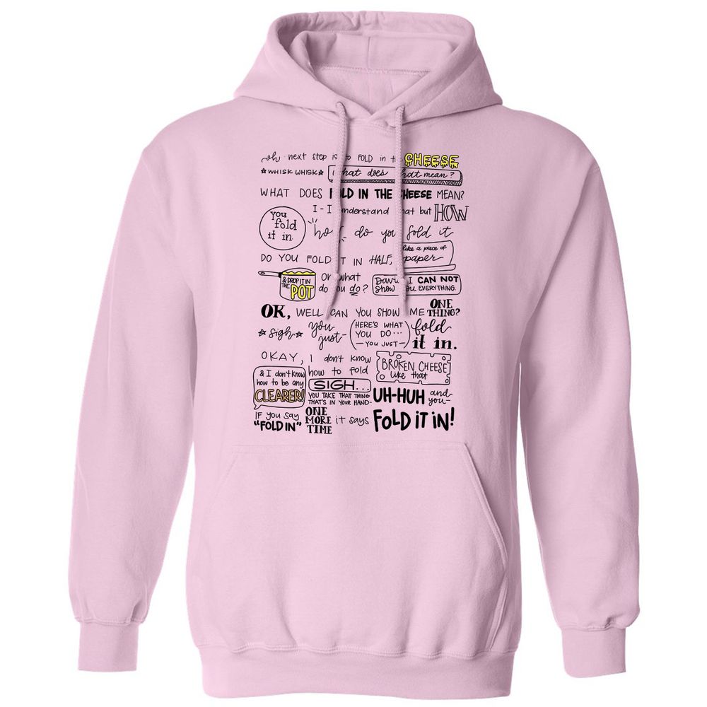 Classic Unisex Hoodie - KWGDBTBA - Light Pink - 3