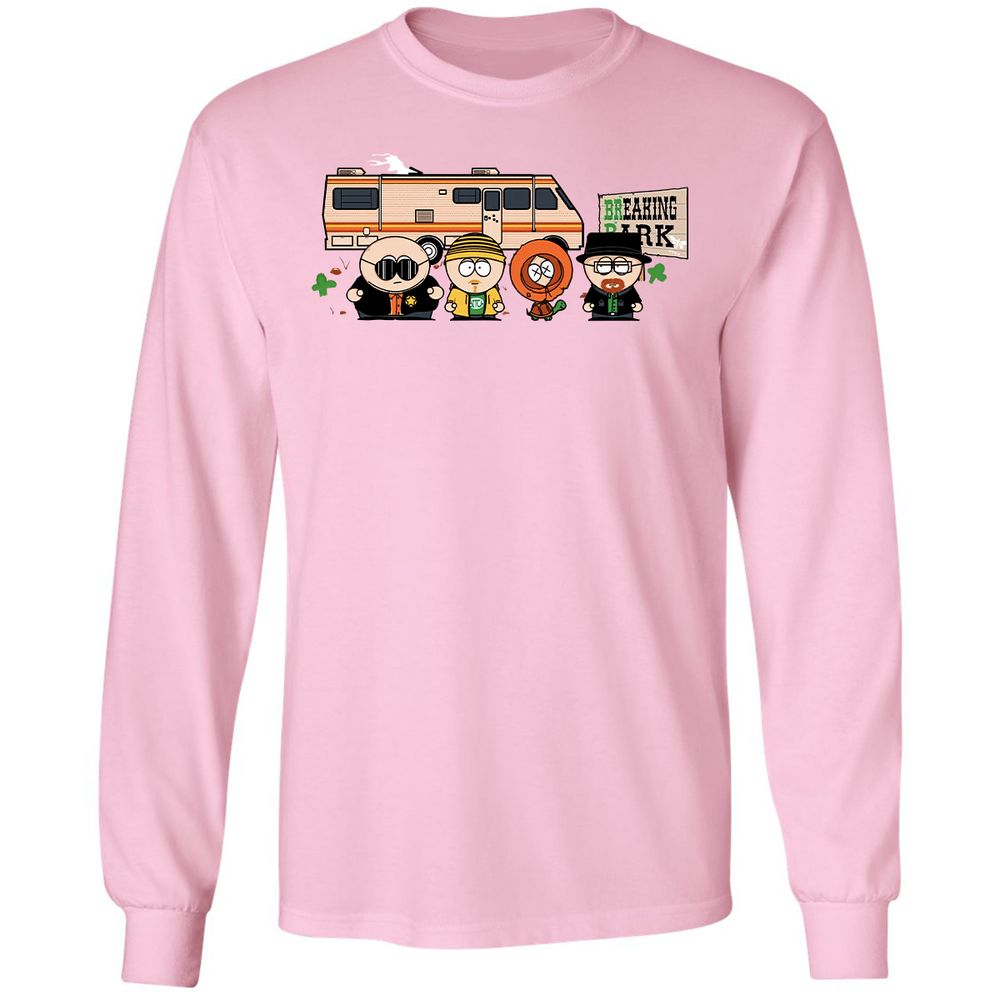 Long Sleeve T-Shirt - WY7GRULT - Light Pink - 3