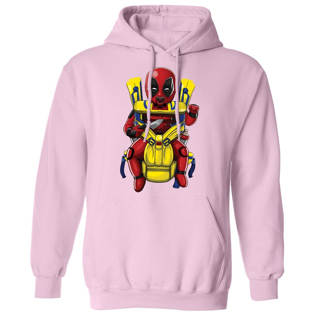 Classic Unisex Hoodie - XWWC1UBM - Light Pink - 3