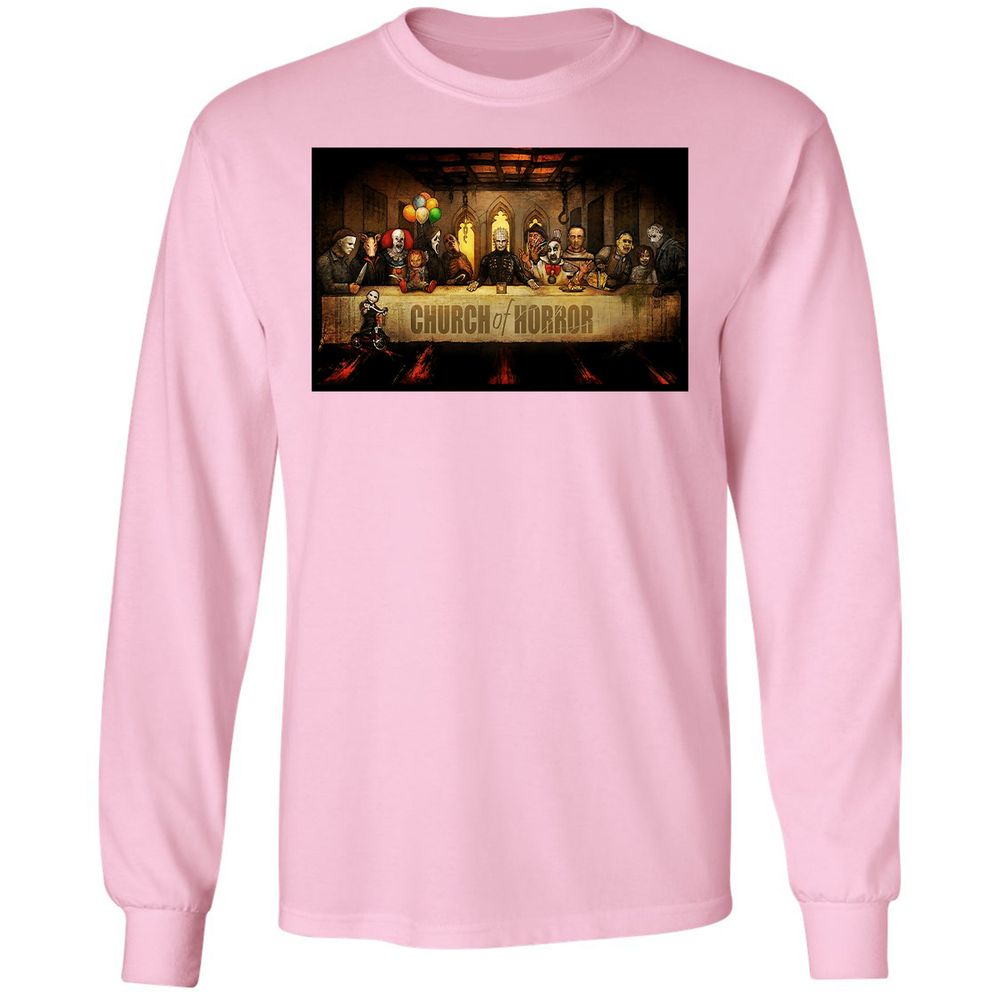 Long Sleeve T-Shirt - KKN2JXLU - Light Pink - 3