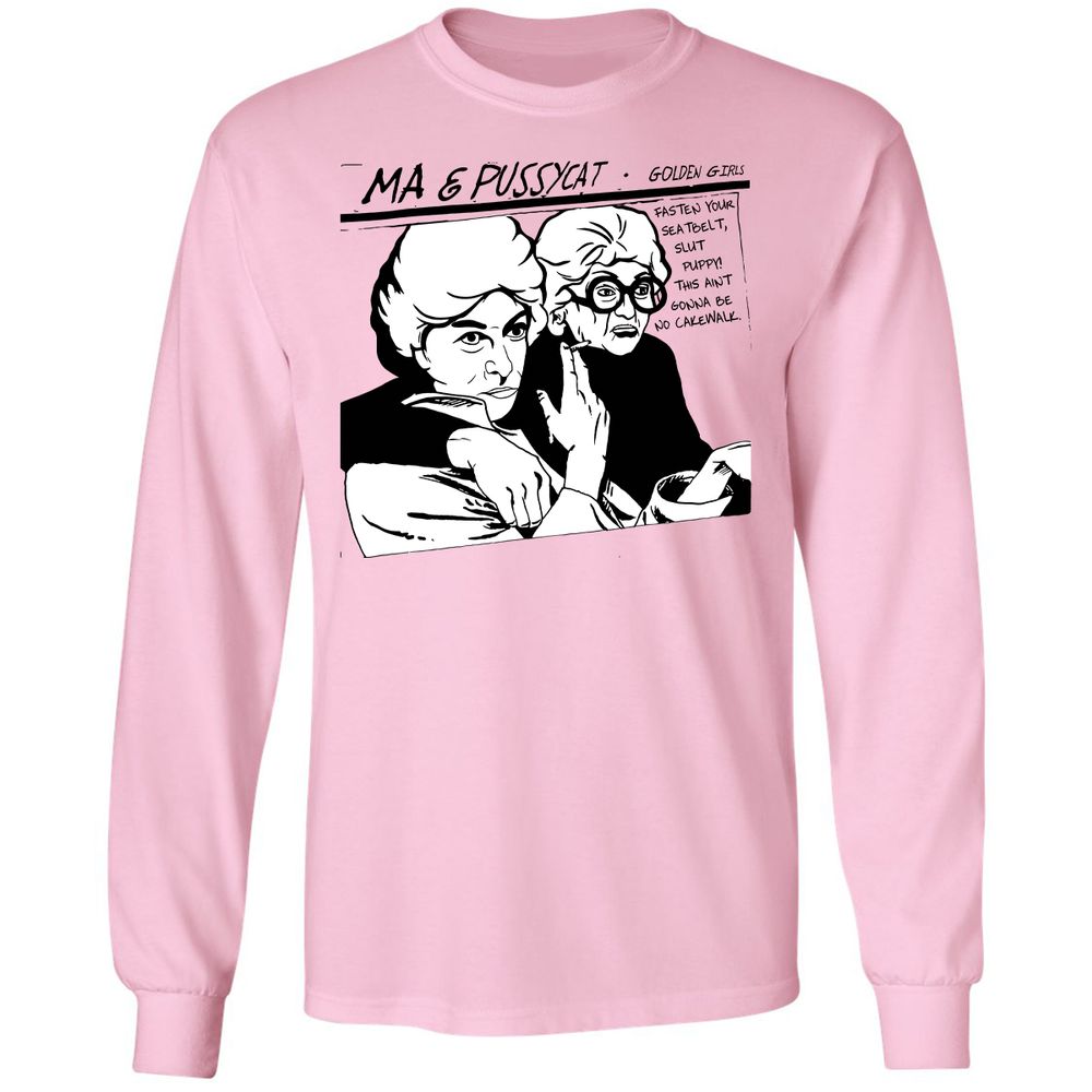 Long Sleeve T-Shirt - 7RLAC1SS - Light Pink - 3
