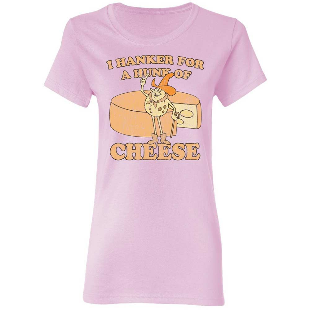 Hanker For A Hunk Of Cheese - Light Pink - 3