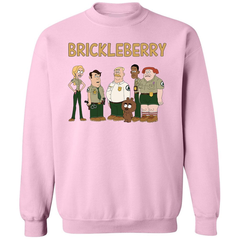 Classic Unisex Sweatshirt - HMWV8PYQ - Light Pink - 3