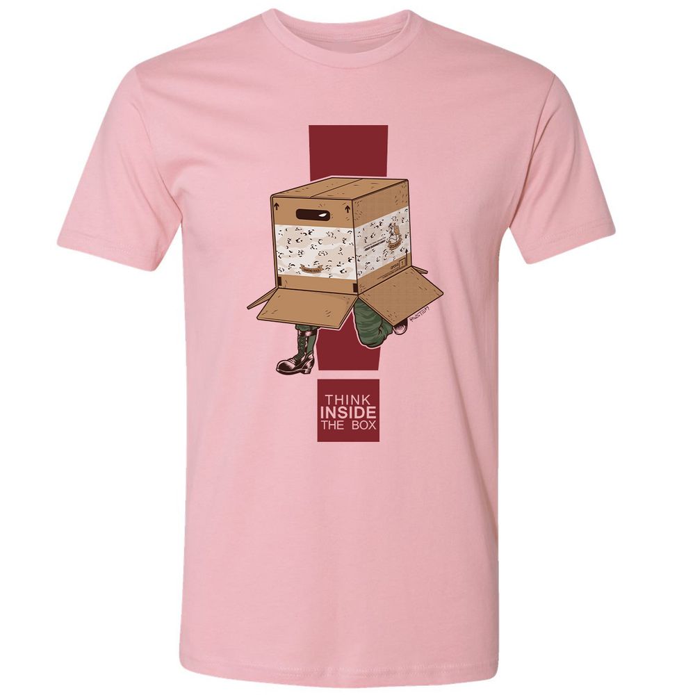 Premium Unisex T-Shirt - PL48BXP5 - Light Pink - 3