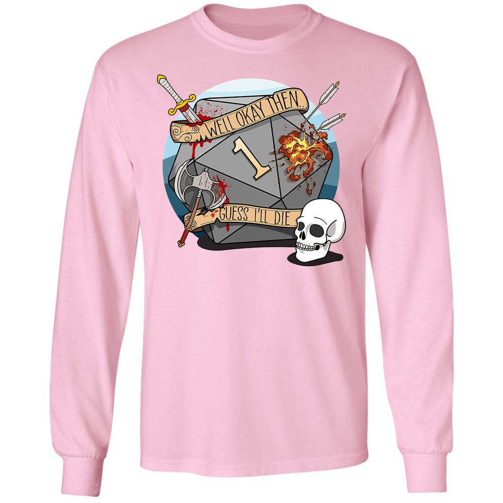 Long Sleeve T-Shirt - Q38URSL3 - Light Pink - 3