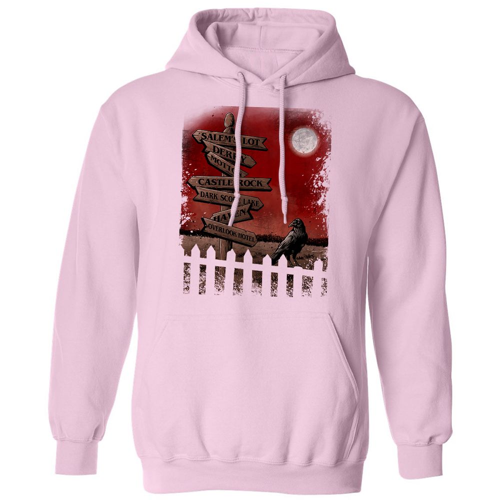 Classic Unisex Hoodie - 8ULKPEPV - Light Pink - 3