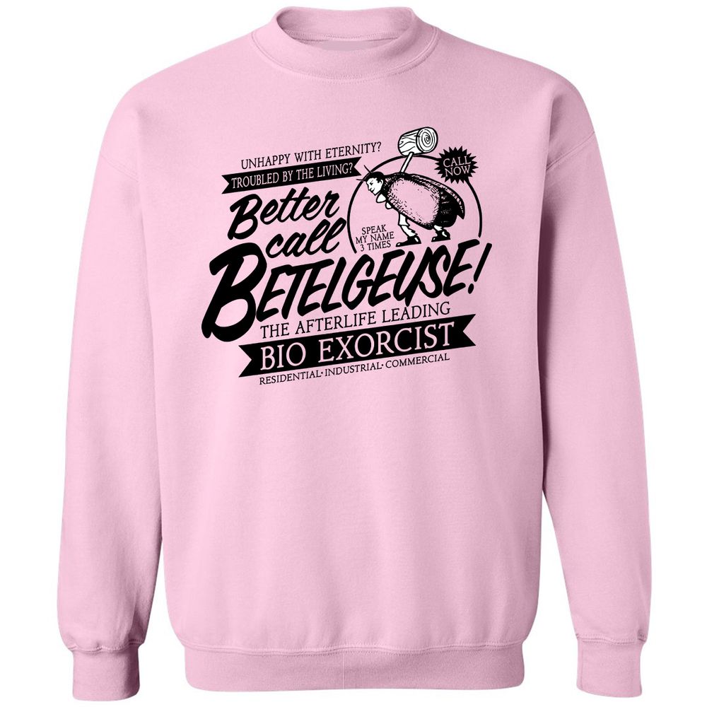 Classic Unisex Sweatshirt - J2N7ZNZQ - Light Pink - 3