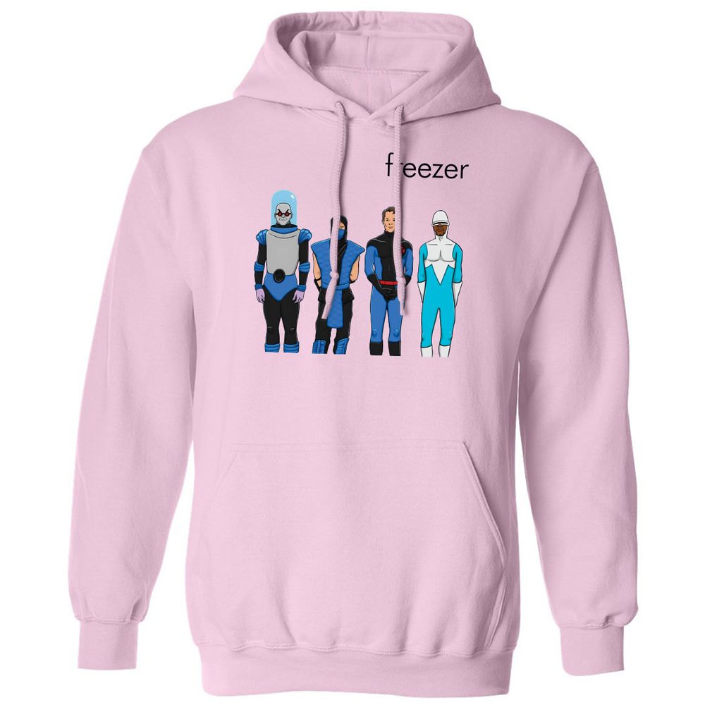 Classic Unisex Hoodie - 4LTVWQ62 - Light Pink - 3