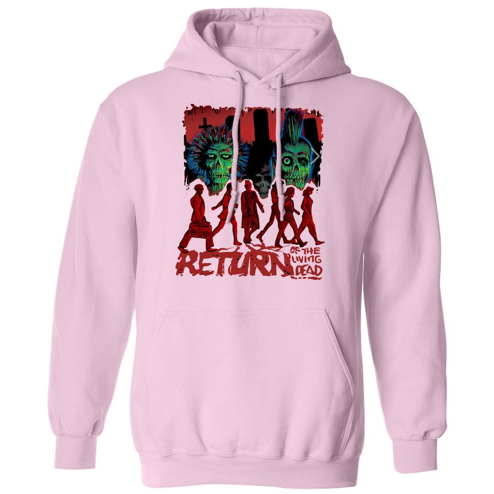 Classic Unisex Hoodie - WU4SFXY8 - Light Pink - 3