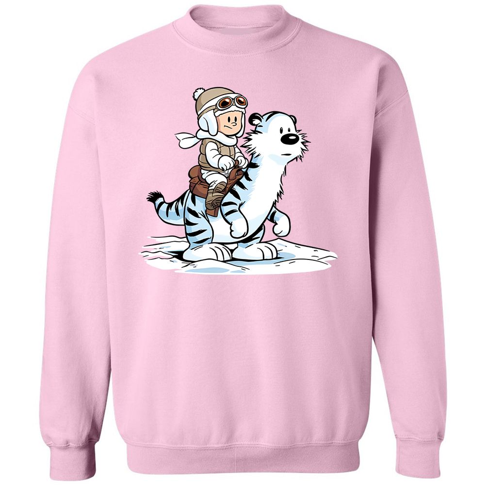Classic Unisex Sweatshirt - 5SF9JW7U - Light Pink - 3