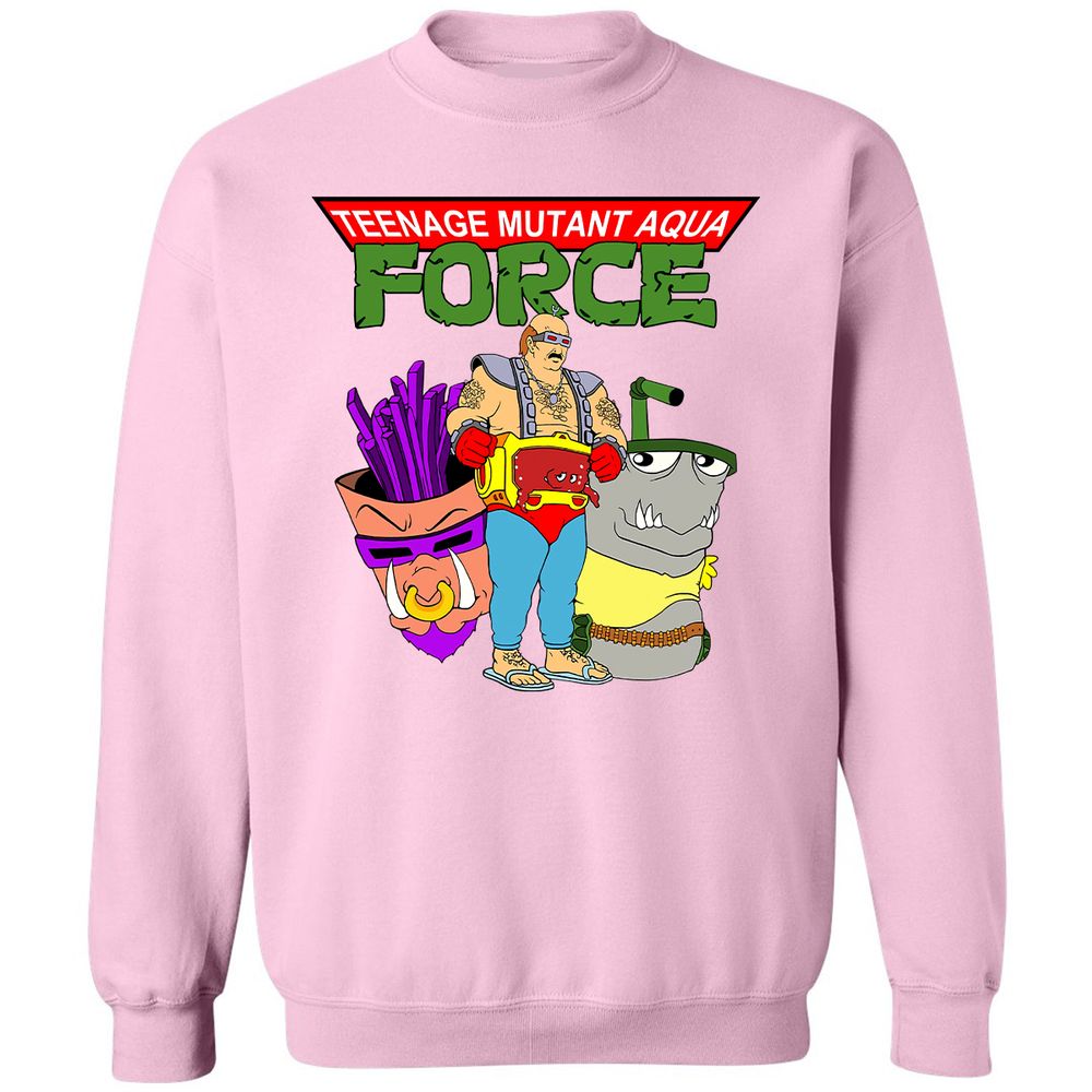 Classic Unisex Sweatshirt - FDY5VXAQ - Light Pink - 3