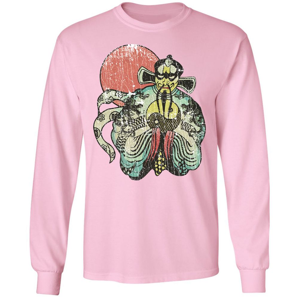 Long Sleeve T-Shirt - 559XGEPQ - Light Pink - 3