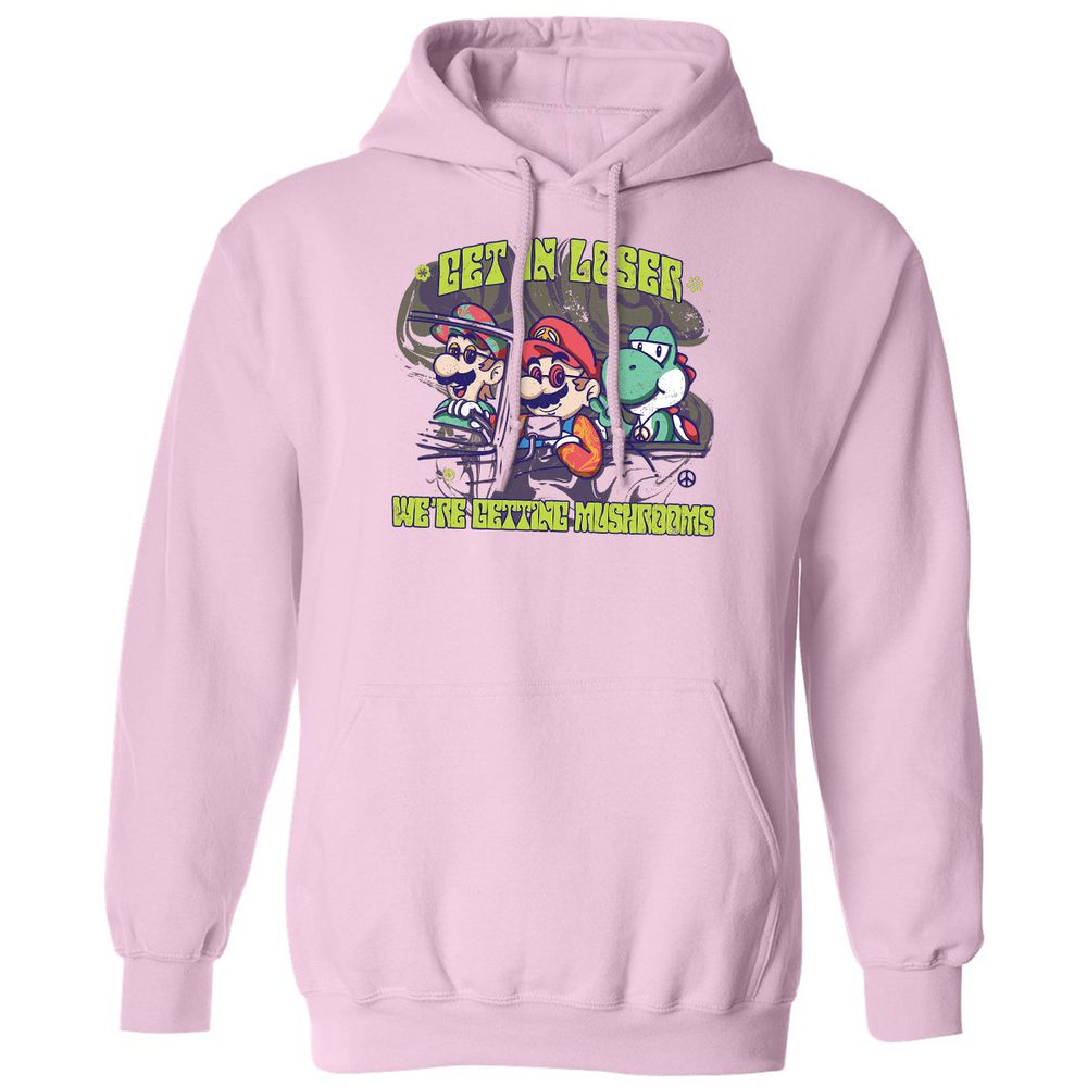 Classic Unisex Hoodie - J3UHHNPY - Light Pink - 3