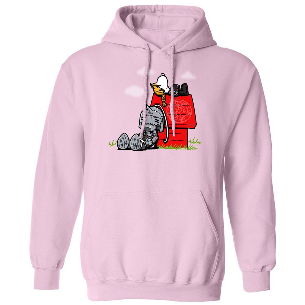 Classic Unisex Hoodie - J6A21AX4 - Light Pink - 3