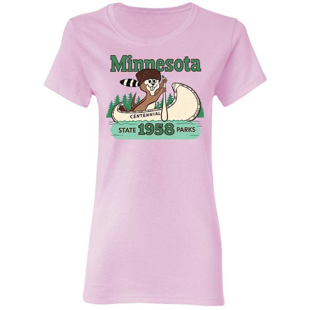 Women's T-Shirt - 4EW6CFYT - Light Pink - 3