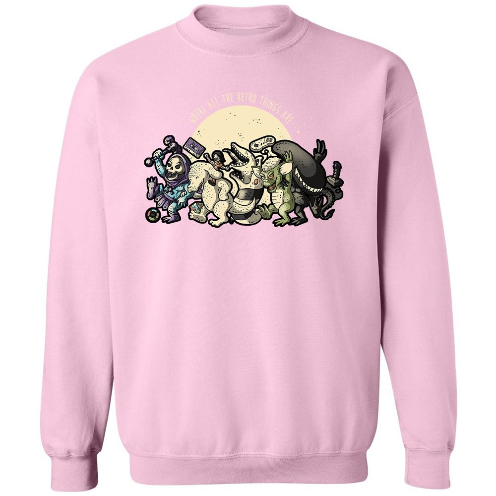 Classic Unisex Sweatshirt - 2VCL9592 - Light Pink - 3