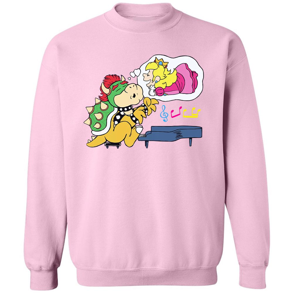 Classic Unisex Sweatshirt - UJXE1627 - Light Pink - 3