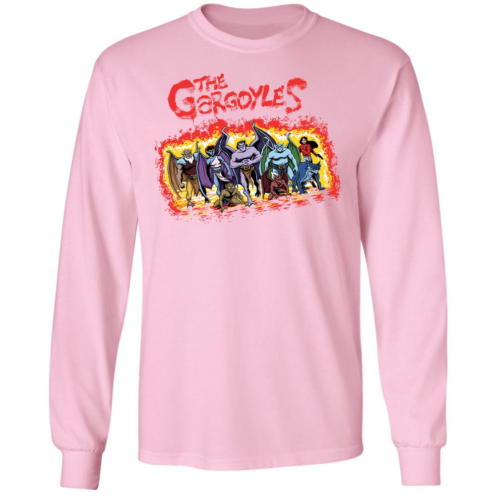 Long Sleeve T-Shirt - BRN5J6B6 - Light Pink - 3