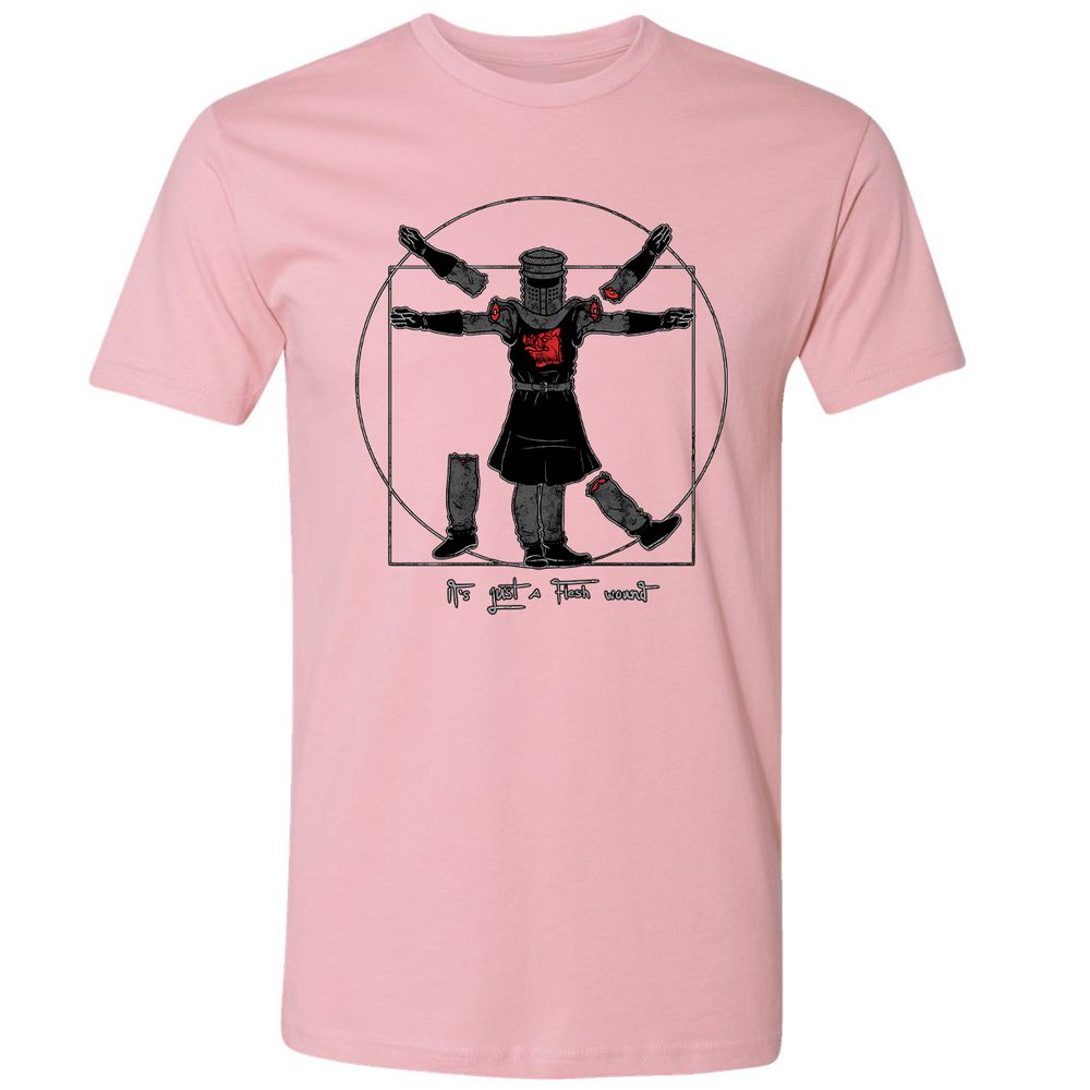 Premium Unisex T-Shirt - SNR7D85B - Light Pink - 3