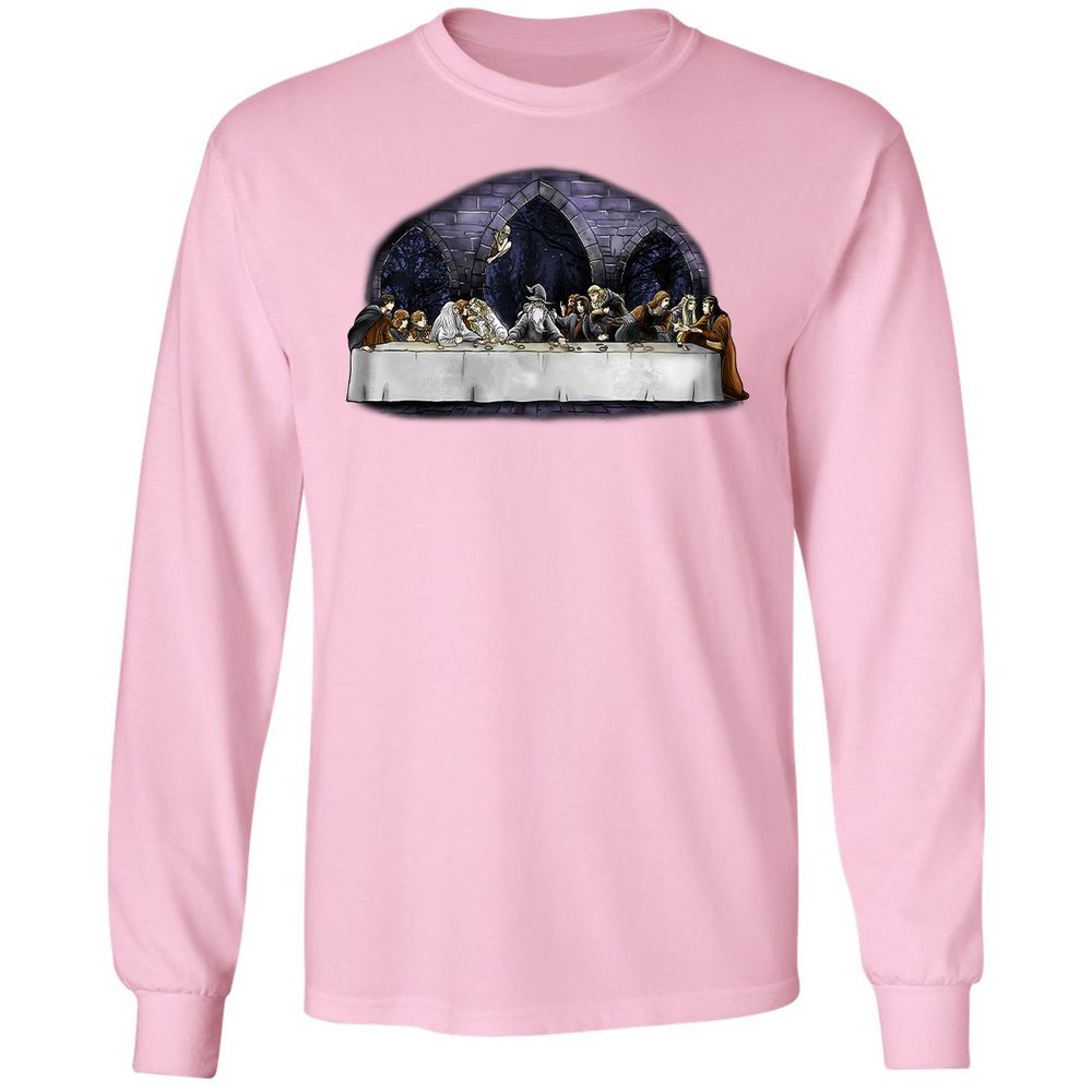 Long Sleeve T-Shirt - ZB3AHBG5 - Light Pink - 3