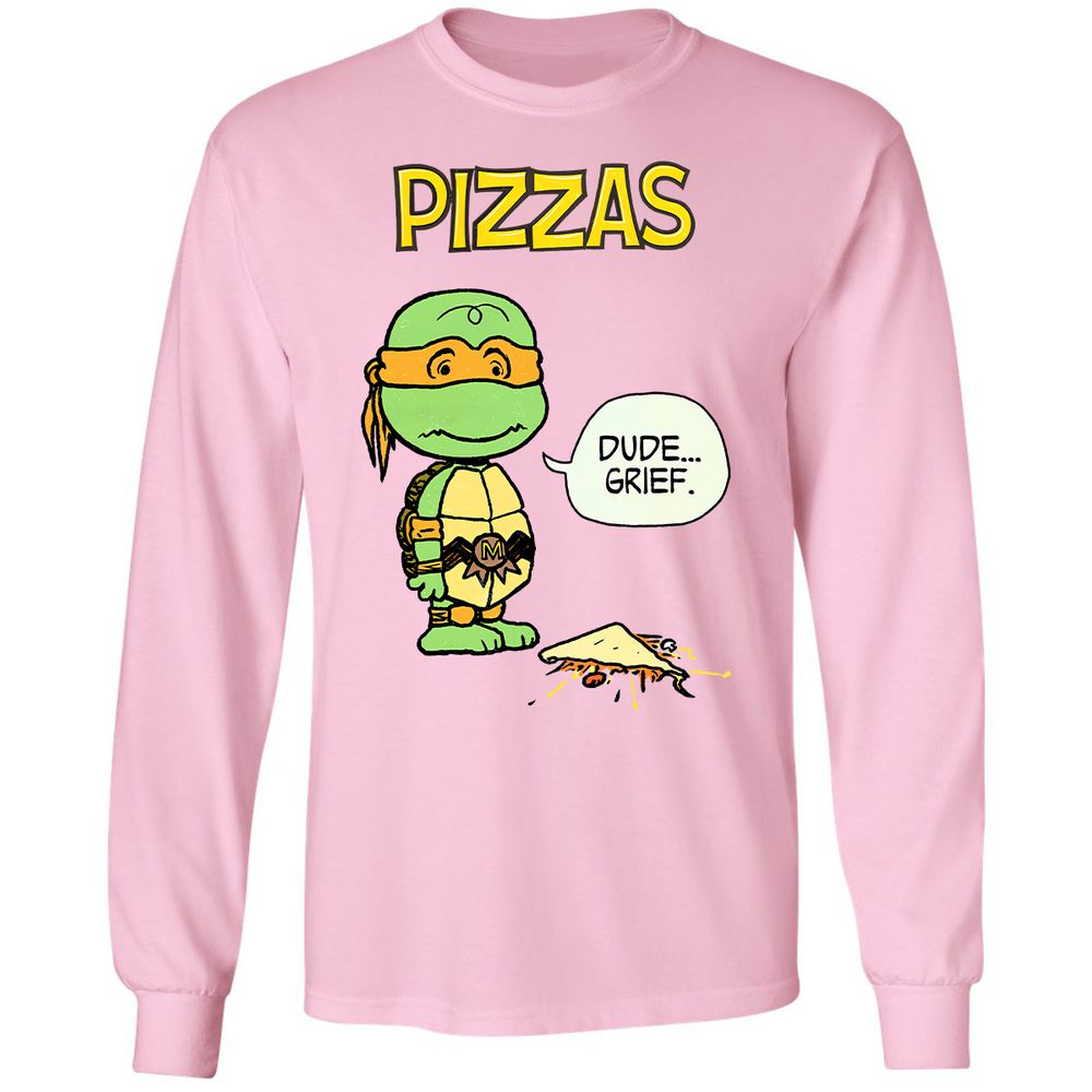 Long Sleeve T-Shirt - FZQWQ17H - Light Pink - 3