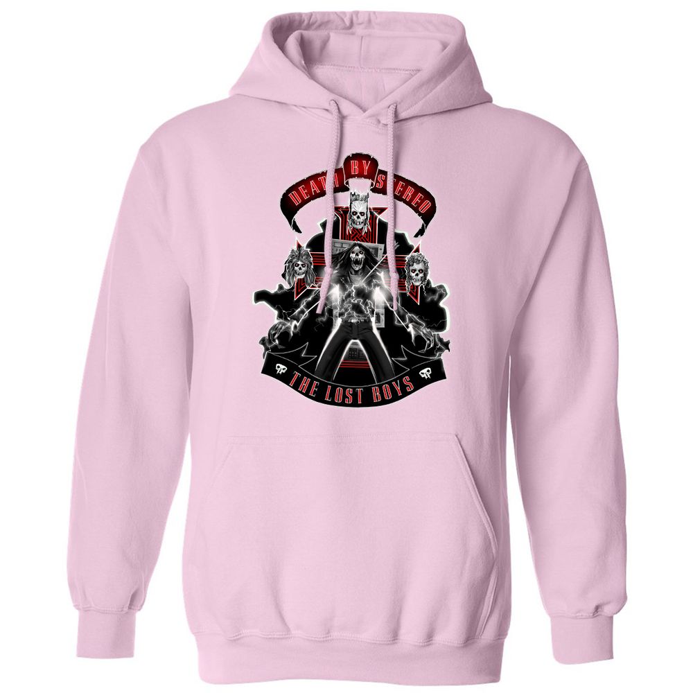 Classic Unisex Hoodie - 9Q425BVH - Light Pink - 3