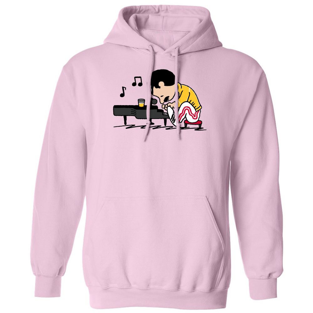 Classic Unisex Hoodie - BYP4PHFQ - Light Pink - 3