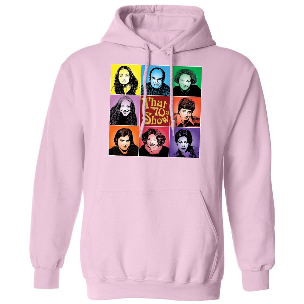Classic Unisex Hoodie - YX3Q1UKY - Light Pink - 3