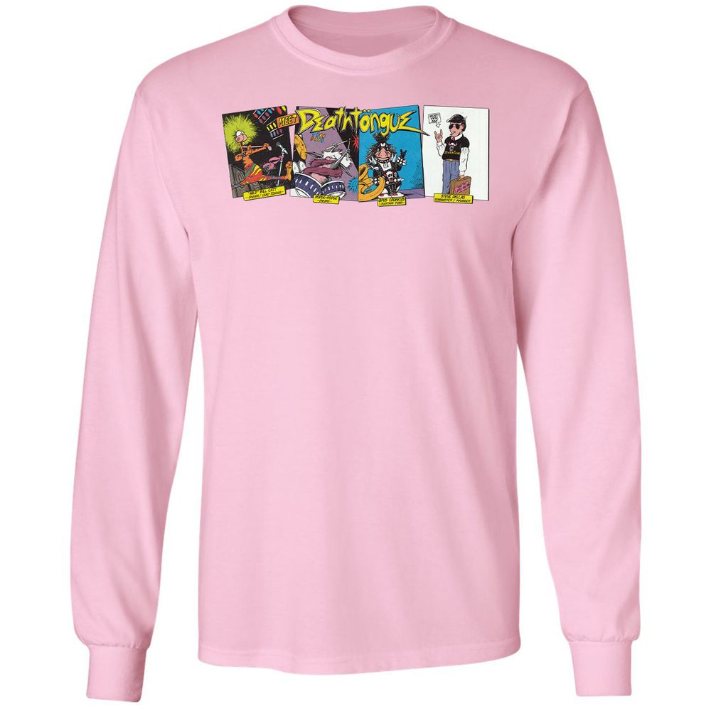 Long Sleeve T-Shirt - 56T883YL - Light Pink - 3