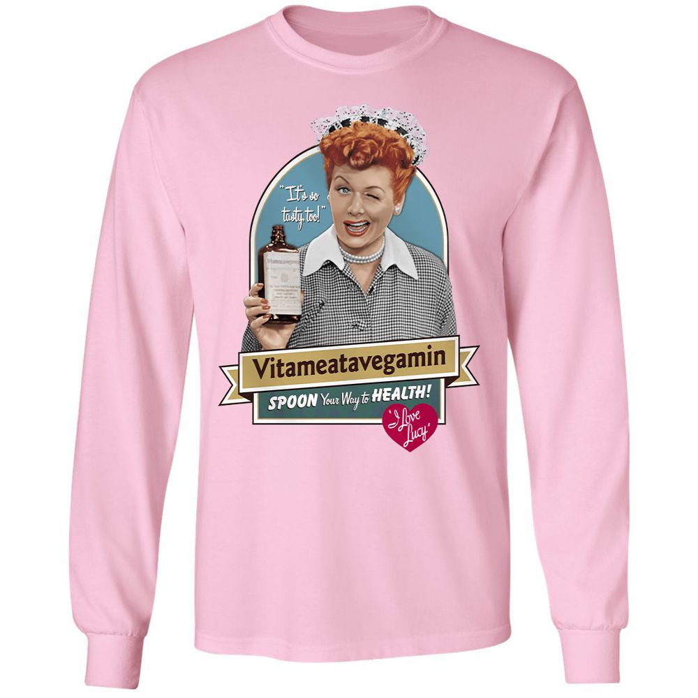 Long Sleeve T-Shirt - 8L6BJWEQ - Light Pink - 3