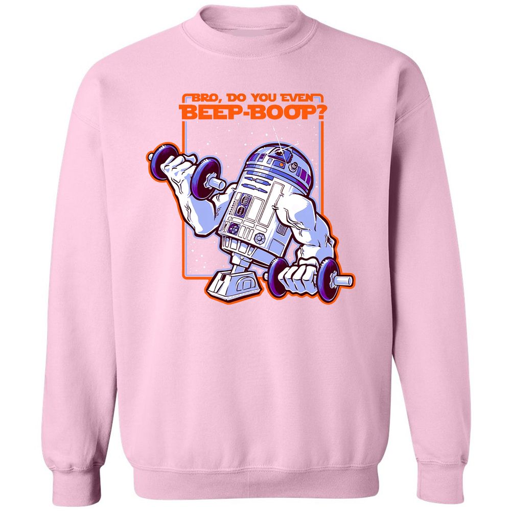 Classic Unisex Sweatshirt - C55MDFFB - Light Pink - 3