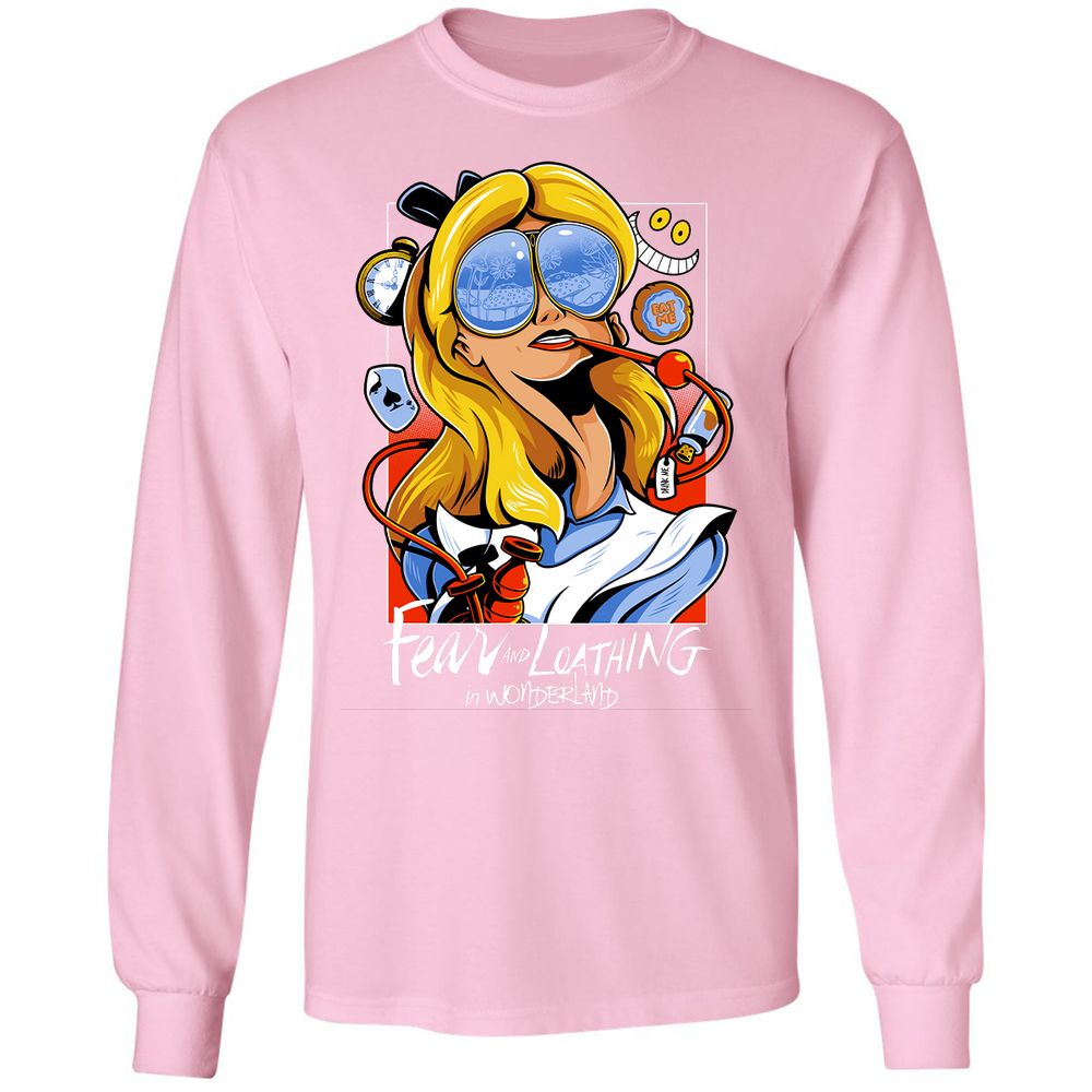 Long Sleeve T-Shirt - GC29Q91A - Light Pink - 3