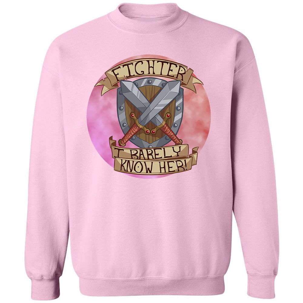 Classic Unisex Sweatshirt - L55GF41Y - Light Pink - 3