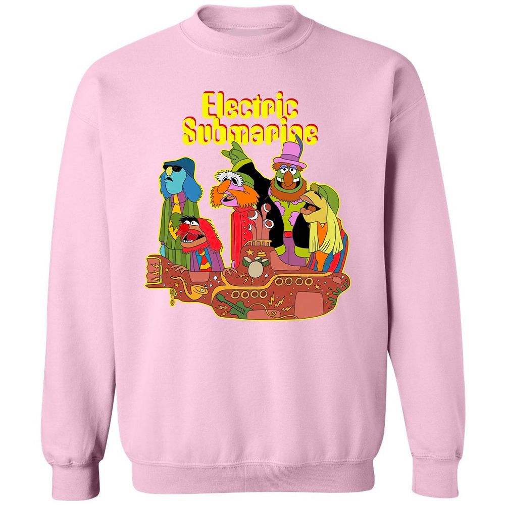 Classic Unisex Sweatshirt - 72K555H2 - Light Pink - 3