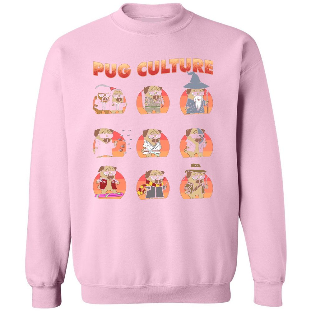 Classic Unisex Sweatshirt - VA42TRNH - Light Pink - 3