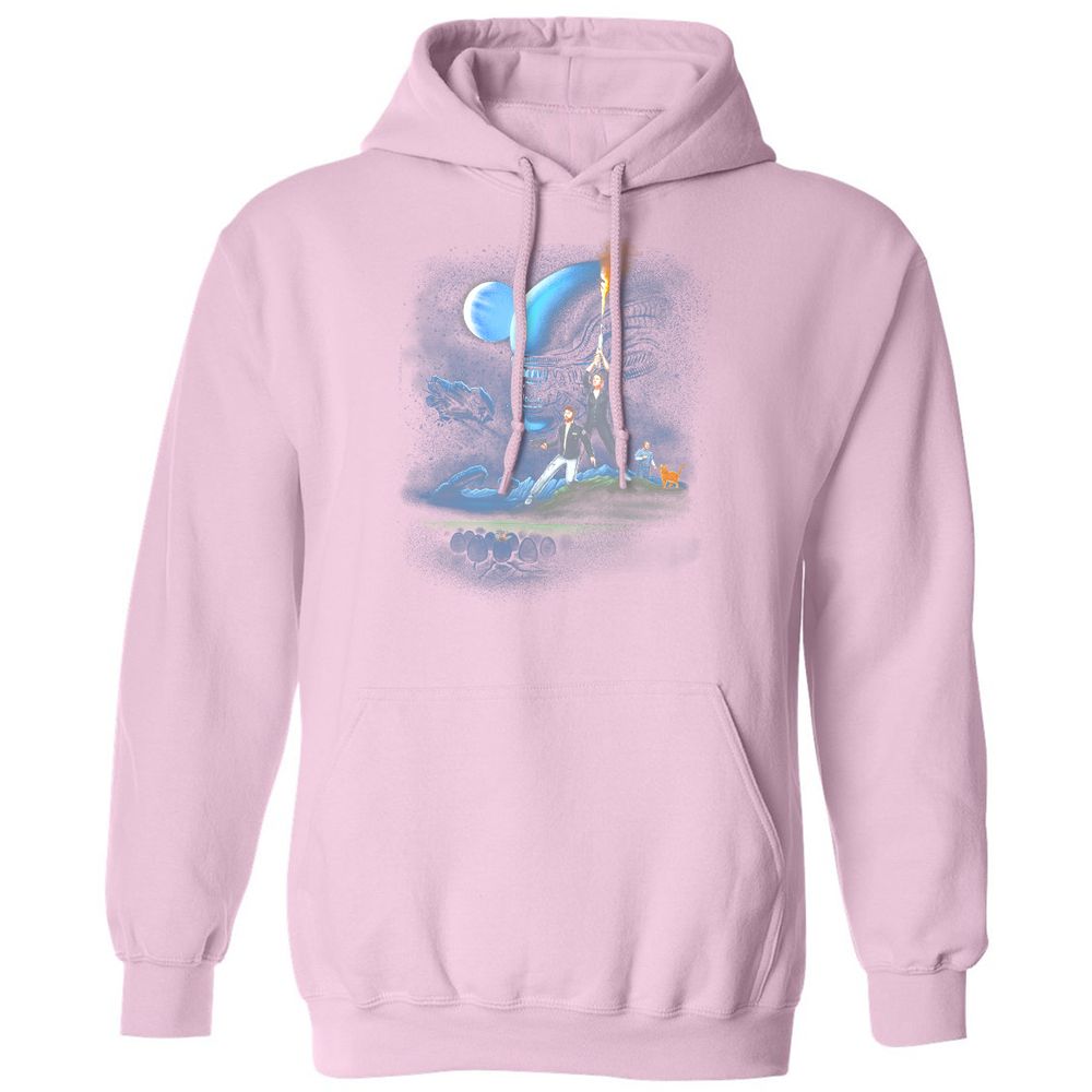 Classic Unisex Hoodie - CHJN2ME7 - Light Pink - 3