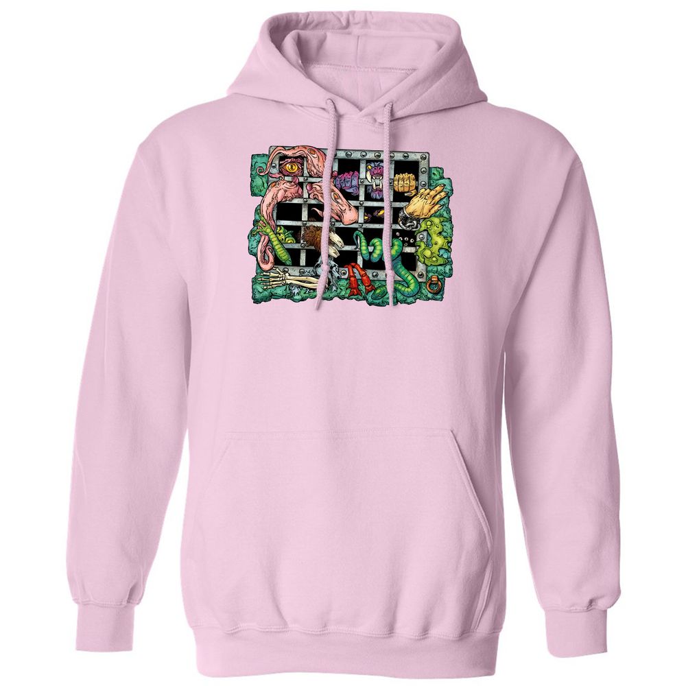 Classic Unisex Hoodie - PB6U26WF - Light Pink - 3